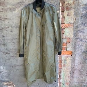 Anne Vest nylon Blossom Extended Bomber Jacket